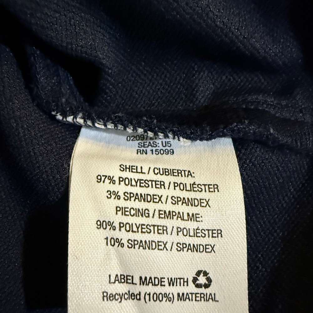 Men's Navy Performance Jacket - Picture 11 of 14